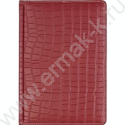 Книга алфавитная  64л A5 "Wild" /тв.обл. иск.кожа /бордовая | Фото 1