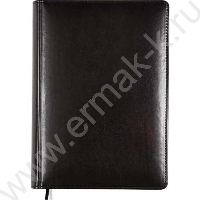 Книга алфавитная  64л A5 "Bravo" /тв.обл. иск.кожа /черная | Фото 1