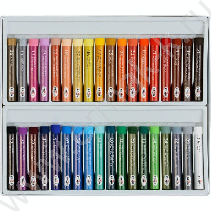 Пастель масляная 36цв "Студия" /картон.кор. | Фото 4