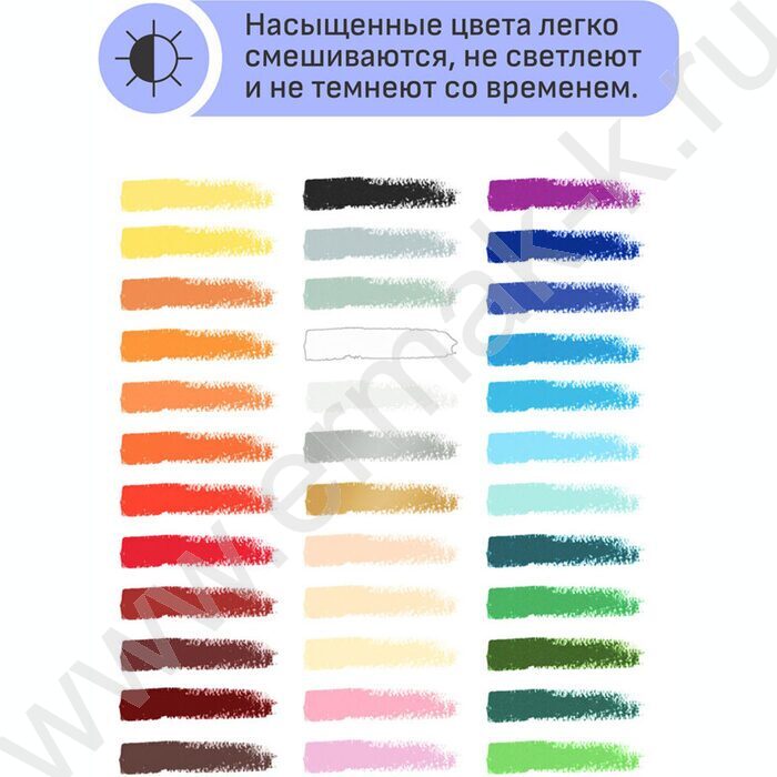 Пастель масляная 36цв "Студия" /картон.кор. | Фото 5