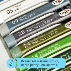 Пастель масляная 36цв "Студия" /картон.кор. | Фото 7