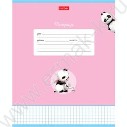 Тетрадь  12л клетка "Милые и забавные" 5видов | Фото 1