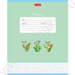 Тетрадь  12л клетка "Милые и забавные" 5видов | Фото 3