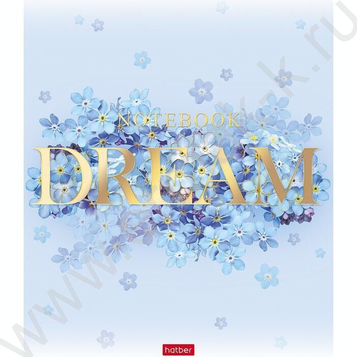 Тетрадь  48л клетка "Цвет нежности" /3D фольга /мат.лам. /5видов | Фото 3