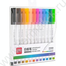 Маркер д/маркерных досок /набор 12цв/ круг  /блистер | Фото 1