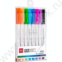 Маркер д/маркерных досок /набор  8цв/ круг  /блистер | Фото 1