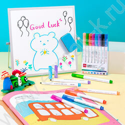 Маркер д/маркерных досок /набор  8цв/ круг  /блистер | Фото 6