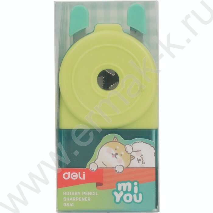 Точилка механическая 1 отверстие miYou пластик /ассорти | Фото 8