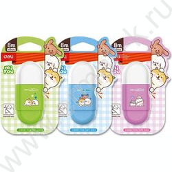 Корректирующая лента 5мм* 8м /корпус - ассорти, блистер, европодвес | Фото 2