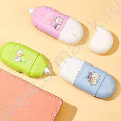 Корректирующая лента 5мм* 8м /корпус - ассорти, блистер, европодвес | Фото 4