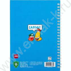 Блокнот  60л А5 спираль LARVA /ассорти | Фото 3