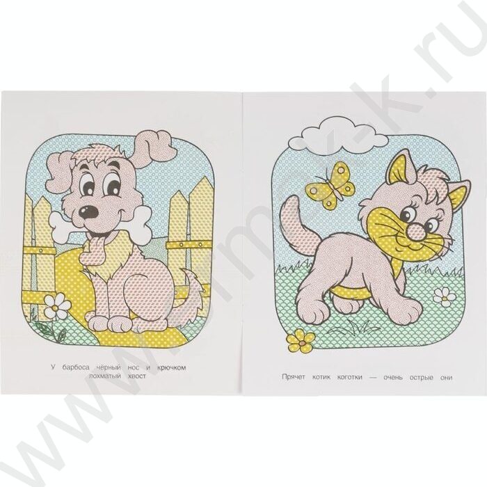 Раскраска водная А4 Домашние животные | Фото 2