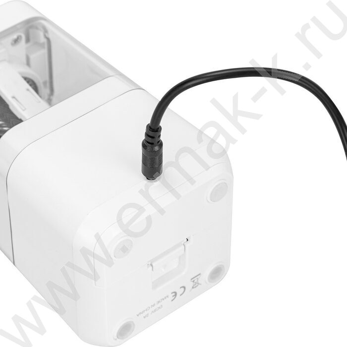 Точилка электрическая 1 отверстие /пластик, белая | Фото 3