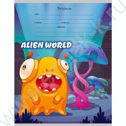 Тетрадь  12л линейка "Милые монстрики-1" 5видов | Фото 3