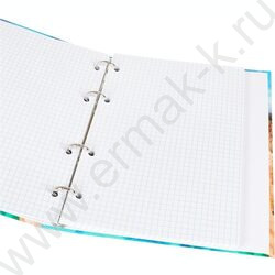 Тетрадь 100л клетка/кольца "Творение природы" | Фото 3