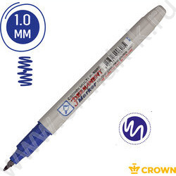 Маркер перм. /синий/ 1мм круг "Multi Marker Super Slim" | Фото 3