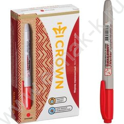Маркер перм. /красный/ 1мм круг "Multi Marker Super Slim" | Фото 2