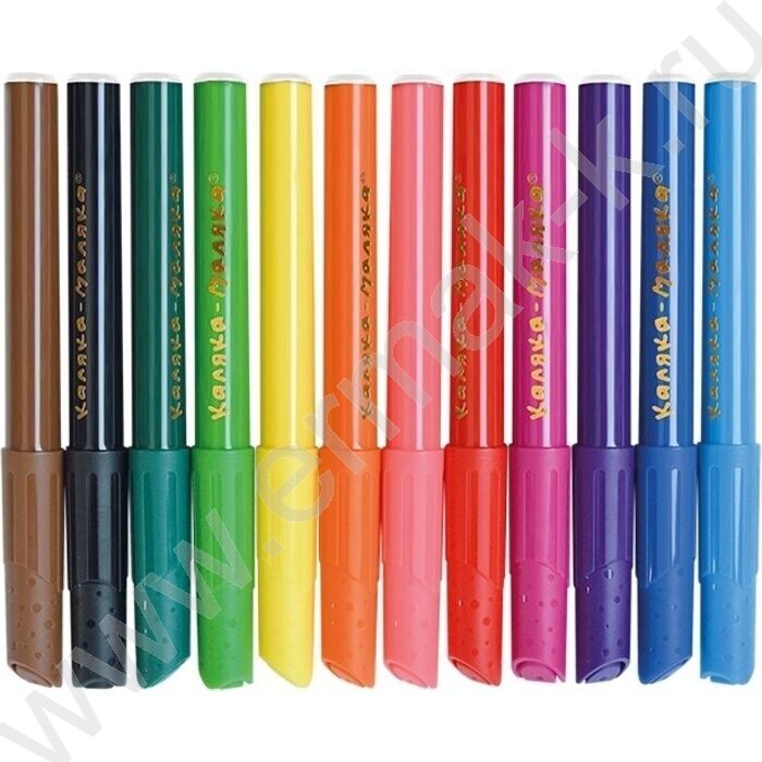 Фломастеры  12цв Каляка-Маляка /толстые/ | Фото 2