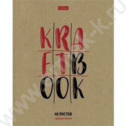Тетрадь  48л клетка "CRAFT" /крафт/ 5видов | Фото 2