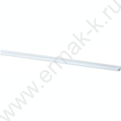 Скрепкошина для быстрого переплета /ширина 10мм (до 50 л) /белая /цена за 1 штуку | Фото 1