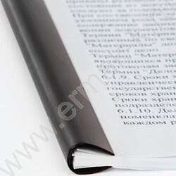 Скрепкошина для быстрого переплета /ширина 10мм (до 50 л) /черная /цена за 1 штуку | Фото 5