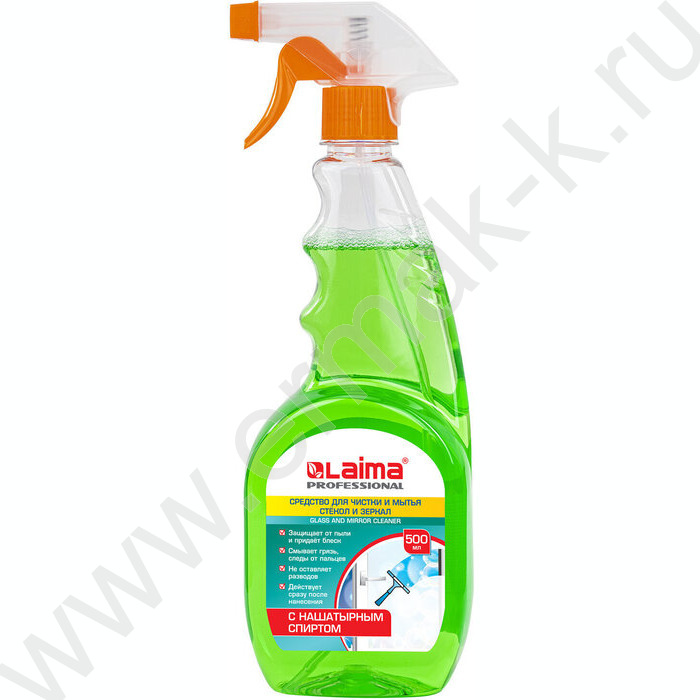 Средство для стекол  500мл "PROFESSIONAL" с нашатырным спиртом /с курком | Фото 1