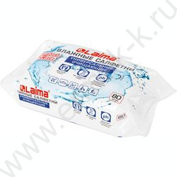 Салфетки влажные  80шт универсальные /очищающие, для всей семьи/ с клеевым клапаном | Фото 1