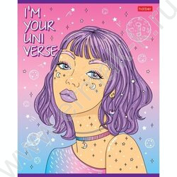 Тетрадь  48л линейка "Деffчонки" 5видов | Фото 2