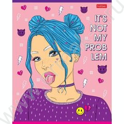 Тетрадь  48л линейка "Деffчонки" 5видов | Фото 3