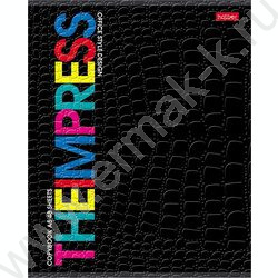 Тетрадь  48л клетка "THEBOOK" /тиснение CROCO/ 5видов | Фото 1
