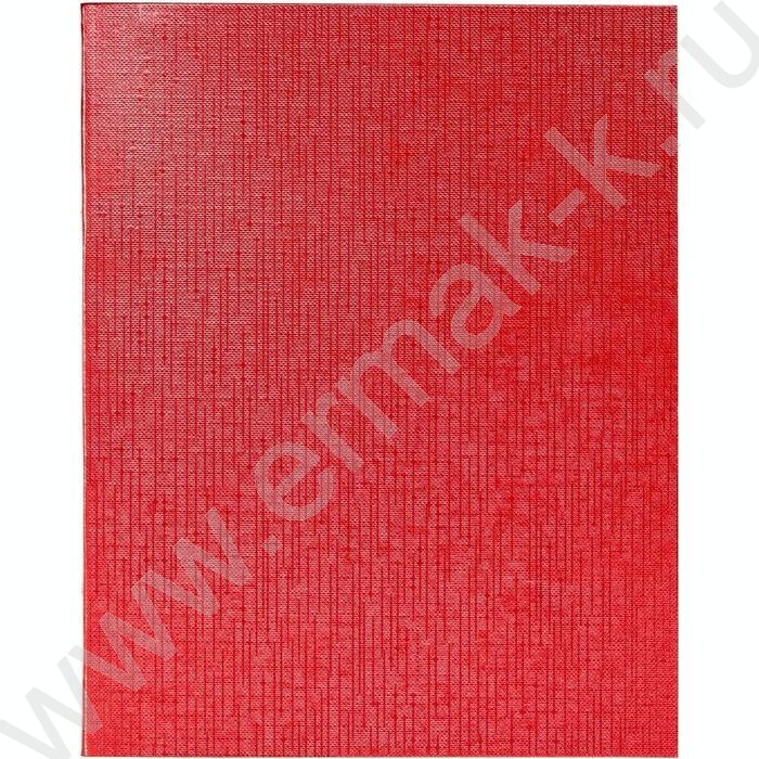 Тетрадь  96л клетка "Бум/винил" METALLIC красная | Фото 1