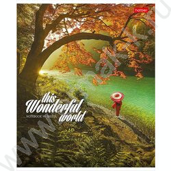 Тетрадь  96л линейка "Удивительный мир" | Фото 3