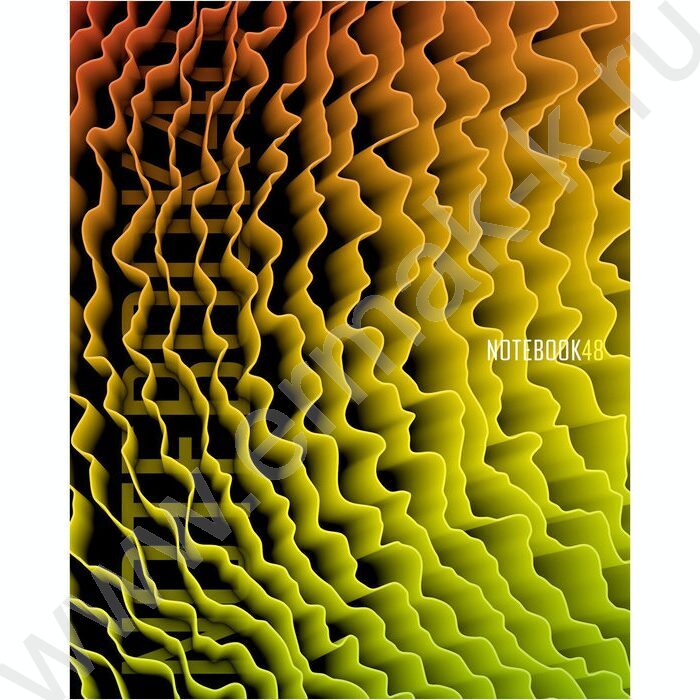 Тетрадь  48л клетка "Mishmash"(блок эконом) | Фото 1