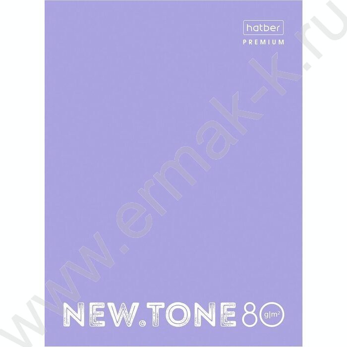 Тетрадь  80л А4 клетка/кольца /глянц.лам/  "NEWtone PASTEL Лаванда" | Фото 1
