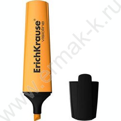 Текстовыделитель /оранжевый/ 5,2мм косой Visioline V-12 Neon   | Фото 1