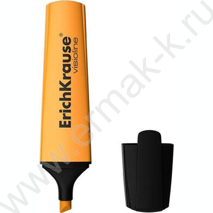 Текстовыделитель /оранжевый/ 5,2мм косой Visioline V-12 Neon   | Фото 1