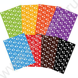 Картон цв. мелов. А4  8л/8цв Каляка Маляка /узор - звездочки | Фото 4