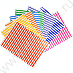 Картон цв. мелов. А4  8л/8цв Каляка Маляка /узор - полоски | Фото 5