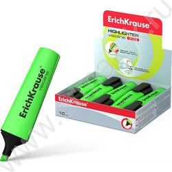 Текстовыделитель /зеленый/ 5,2мм косой Visioline V-12 Neon  | Фото 2