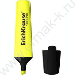 Текстовыделитель /желтый/ 5,2мм косой Visioline V-12   | Фото 1