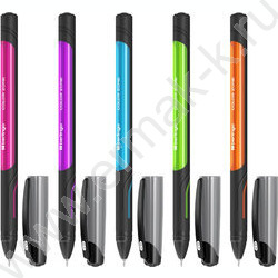 Ручка шар "Color Zone stick" 0,7мм синяя /прорезин. корп. /ассорти | Фото 1