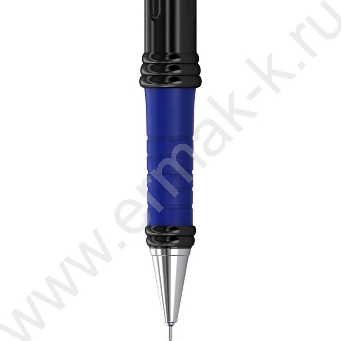 Ручка шар "I-10 Nero" 0,4мм синяя /резиновый грип | Фото 2