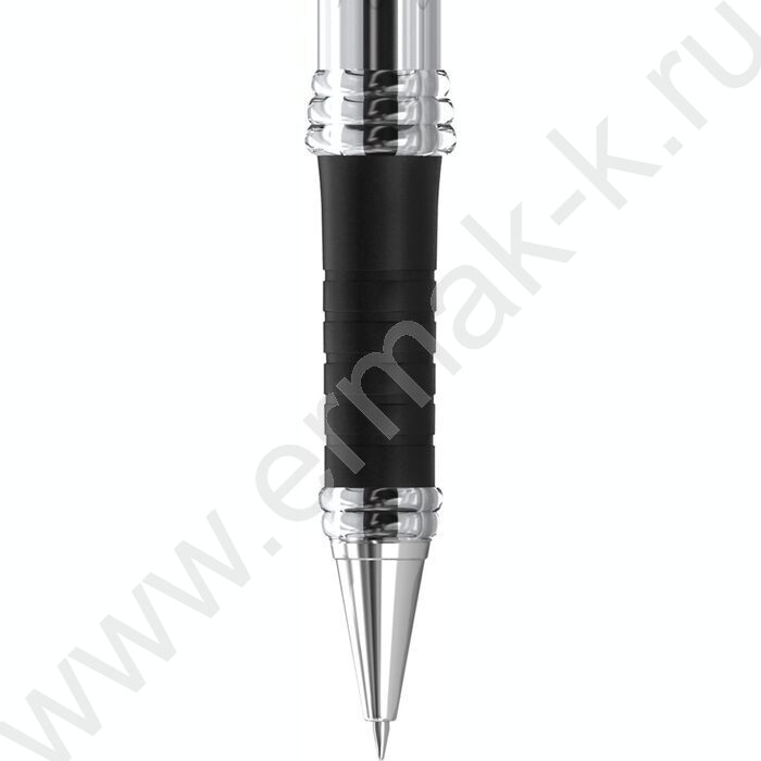 Ручка шар "I-10" 0,4мм черная /резиновый грип | Фото 2