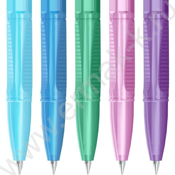 Ручка шар "Tribase Pastel" 0,7мм синяя /ассорти | Фото 2