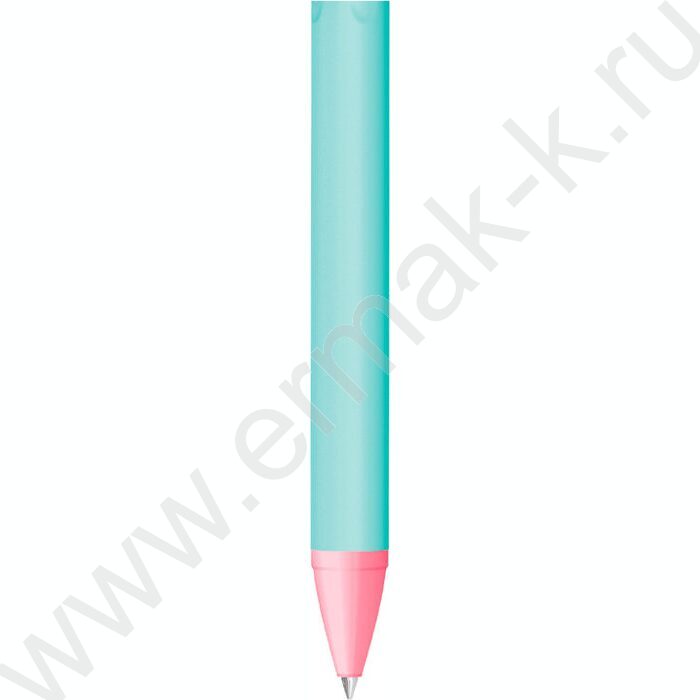 Ручка шар авт синяя 0,7мм "Haze" /корпус прорезин. пластик /ассорти | Фото 2