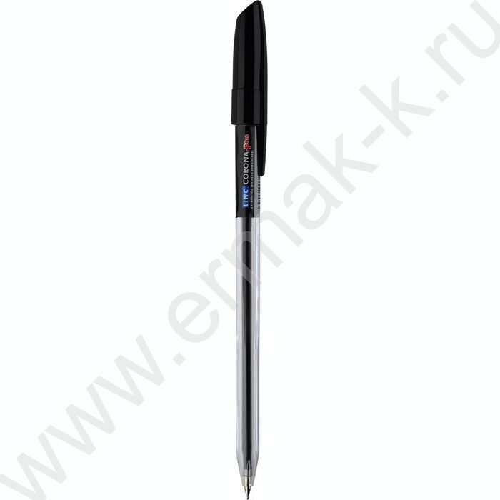 Ручка шар Corona plus черная 0,7мм | Фото 2
