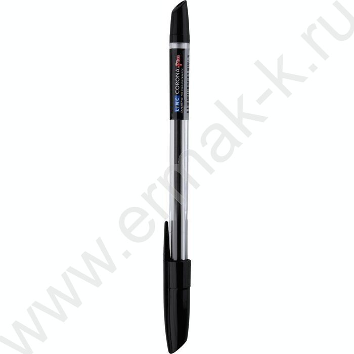 Ручка шар Corona plus черная 0,7мм | Фото 3