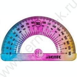 Транспортир 180*12см Rainbow Flex полупрозрачный радужный, гибкий /блистер | Фото 1