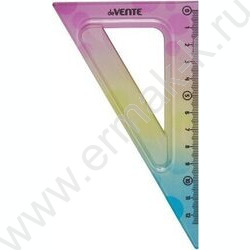 Треугольник пл. 30*12см Rainbow Flex  полупрозрачный радужный, гибкий /блистер | Фото 1