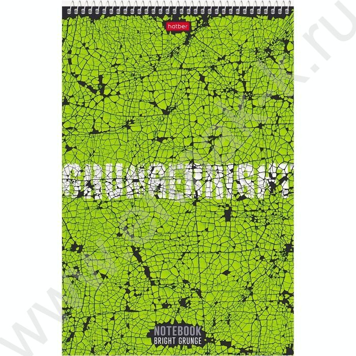 Блокнот  60л А4 спираль "Яркий гранж" | Фото 1